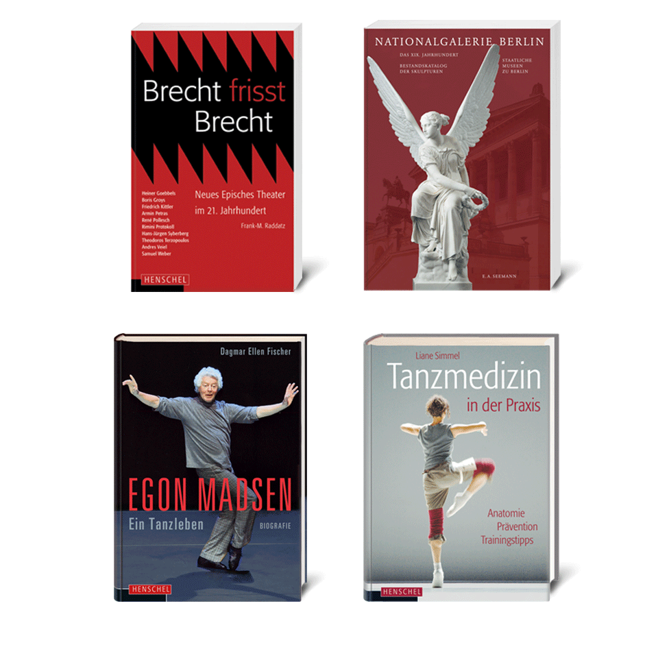 Covergestaltungen für den Seemann Verlag und Henschel Verlag